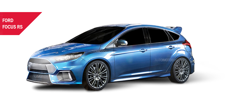 Спортивный Ford Focus RS на автосалоне в Чикаго-2015. Фотографии нового Форд Фокус РС