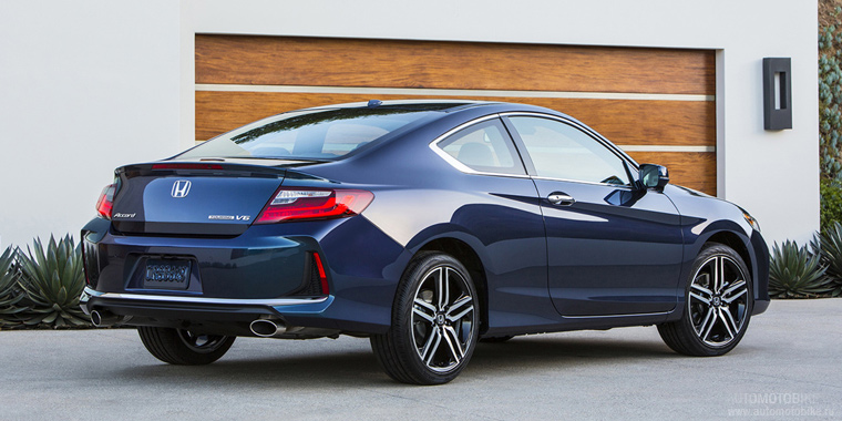 Обновленное купе Honda Accord Coupe 