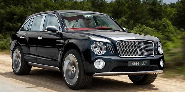 Первый кроссовер Bentley Bentayga