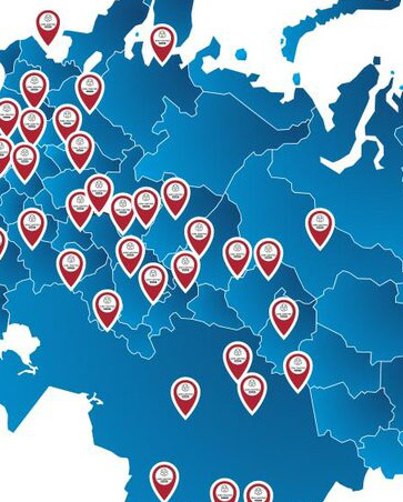 Компании на карте