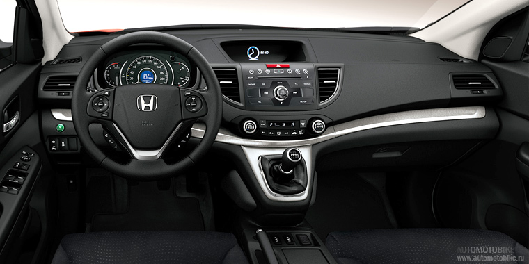 Интерьер  Honda CR-V 