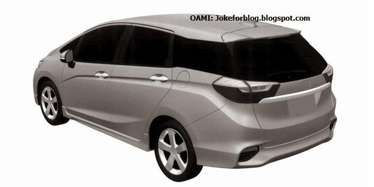 Патентные изображения Honda Jazz Shuttle