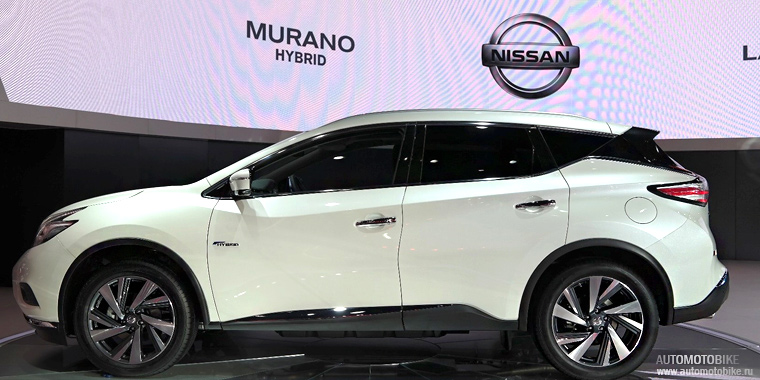  Nissan Murano Hybrid на автосалоне в Шанхае