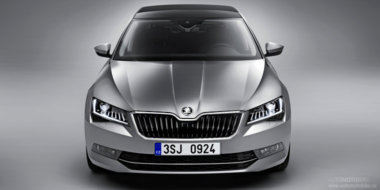 Skoda Superb 2015-16 стоимость автомобиля в России