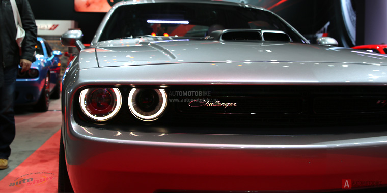 Завораживающая оптика Dodge Challenger на автошоу в Нью-Йорке