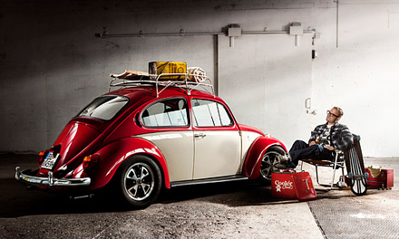Первая модель Volkswagen Beetle была произведена 1938 и всего было продано более чем 21500000 автомобилей в мире
