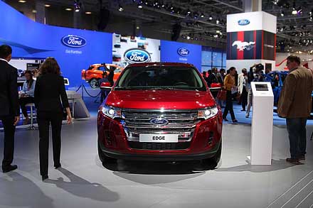  Новый Ford Edge на выставке ММСА 2014