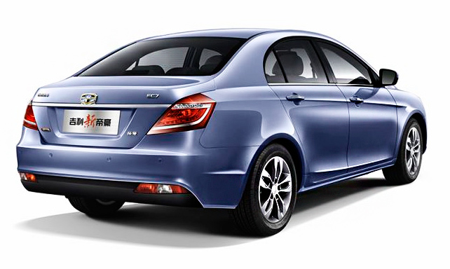 Новый седан Geely Emgrand EC7 для России