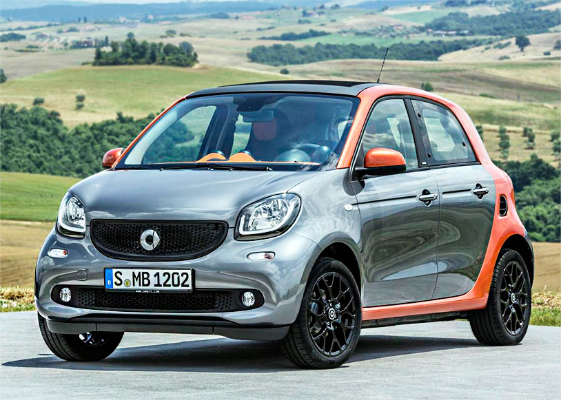 Компания Smart представила новые миникары ForTwo и ForFour