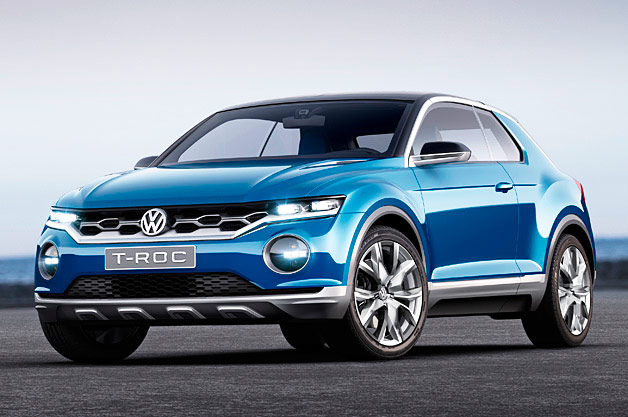 Концепт кроссовера Volkswagen T-Roc 