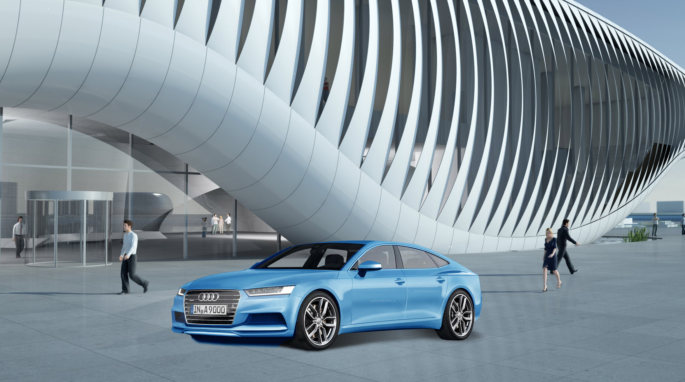 Фотография седан Audi A9 от Автомотобайк