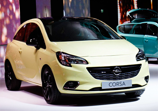 Opel Corsa 2015 на автосалоне в Париже 2014