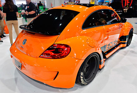 «Заряженный» Volkswagen Beetle представили на SEMA 2014