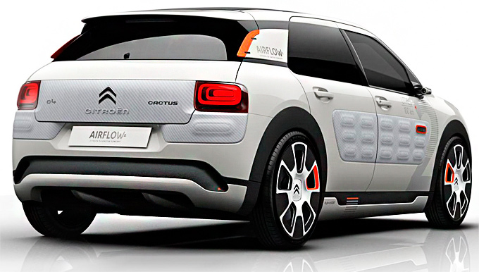 Citroen представил концепт C4 Cactus Airflow 2L