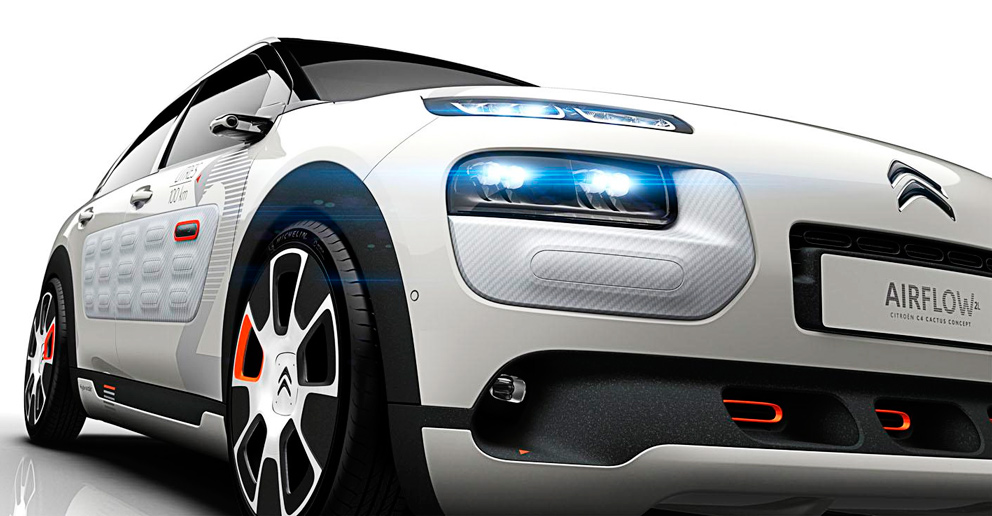 Citroen представил концепт C4 Cactus Airflow 2L