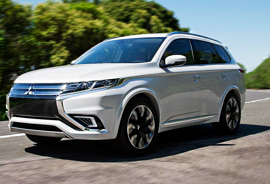 Mitsubishi показала концепт Outlander PHEV Concept-S