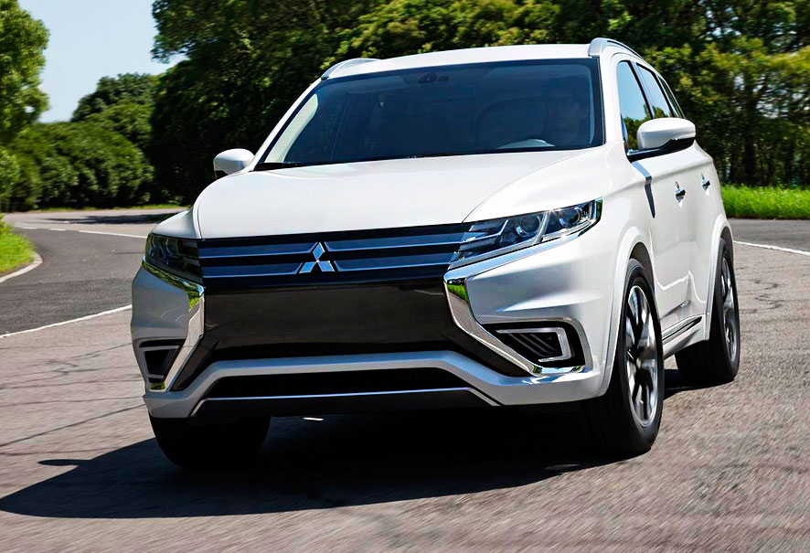 Концепт кроссовера Mitsubishi Outlander PHEV Concept-S 