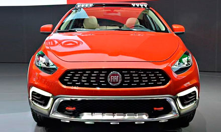 Fiat Ottimo Cross 2015 на автосалоне в Шанхае