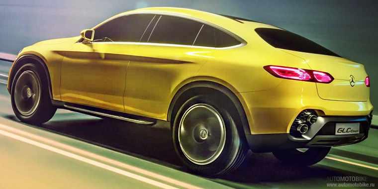 Mercedes-Benz Concept GLC Coupe фотография новинки