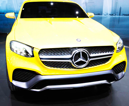 Mercedes-Benz Concept GLC Coupe фотографии автомобиля в Шанхае