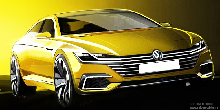 Немецкий автопроизводитель Volkswagen сообщил о новой премьере Женевского автосалона 2015 — концептуальное купе Sport Coupe Concept GTE.