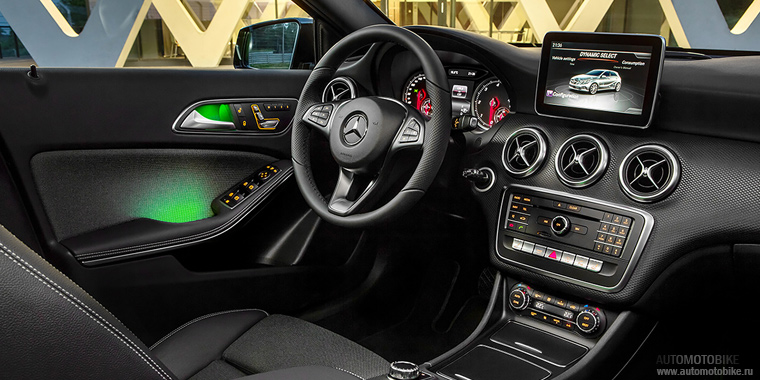 Салон Mercedes-Benz A-Class 2015