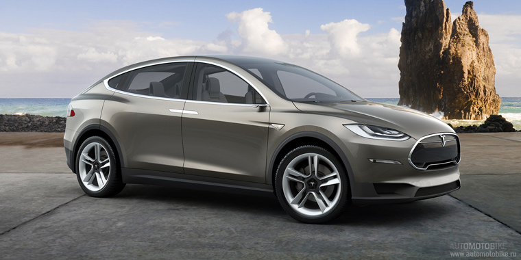 Электрический Tesla Model X