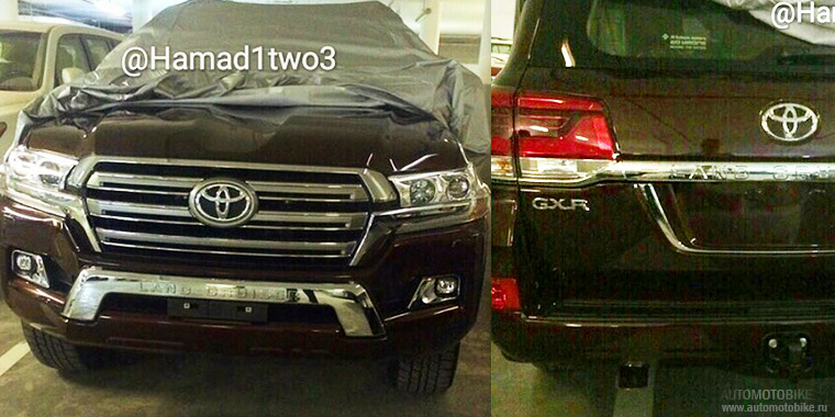 Фотографии нового Toyota Land Cruiser 2016 года