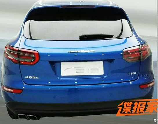 Zotye T700 китайская копия Порше Макан