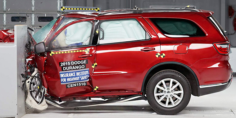 2015 Dodge Durango краш тест IIHS 