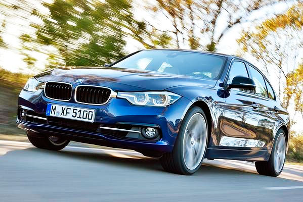 BMW 3-Series 2015 фотографии передней части автомобиля