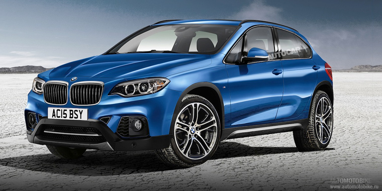 Рендерные изображения BMW X1