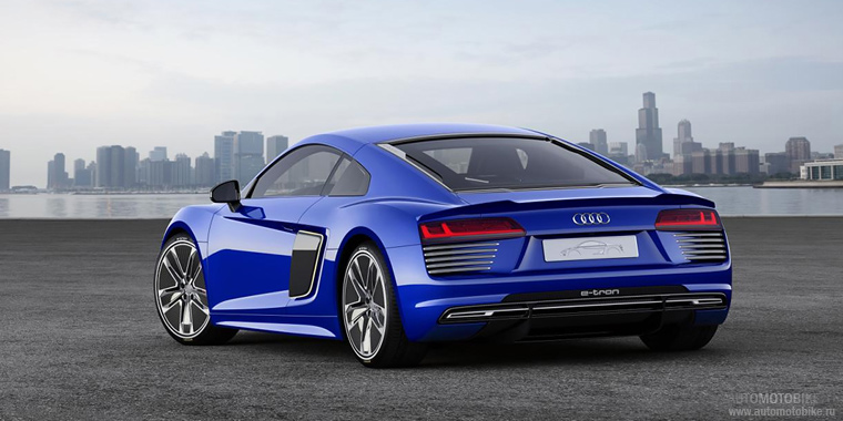 Audi R8 e-tron piloted driving