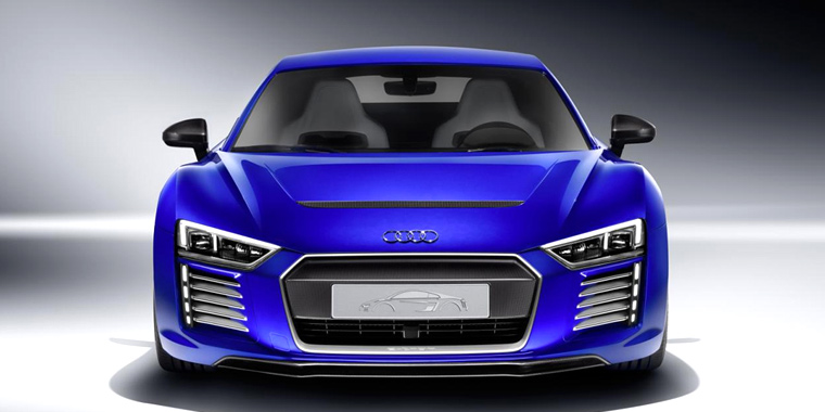 Audi R8 e-tron с автопилотом