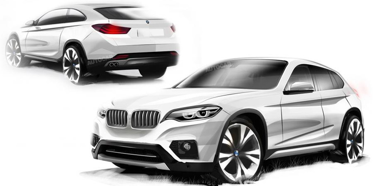 Рендерные изображения BMW X2 2017