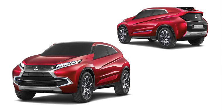 Mitsubishi XR-PHEV II - будущий ASX