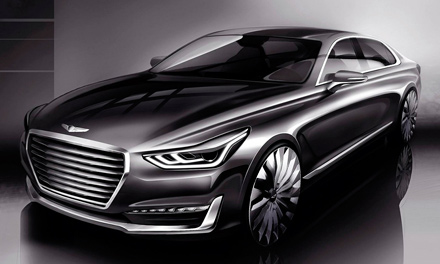 Седан Genesis G90