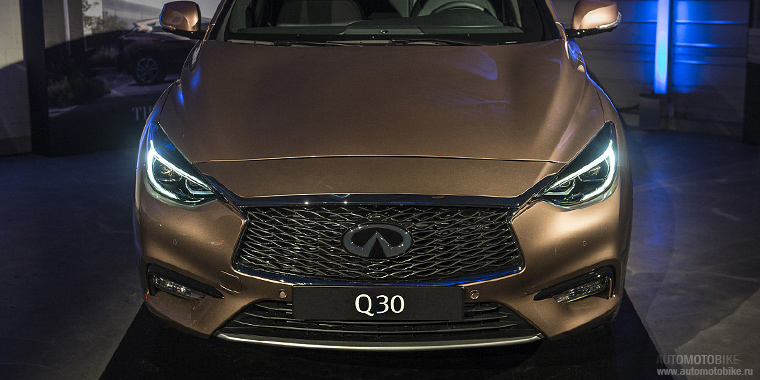 Infiniti Q30 на автосалоне во Франфурте