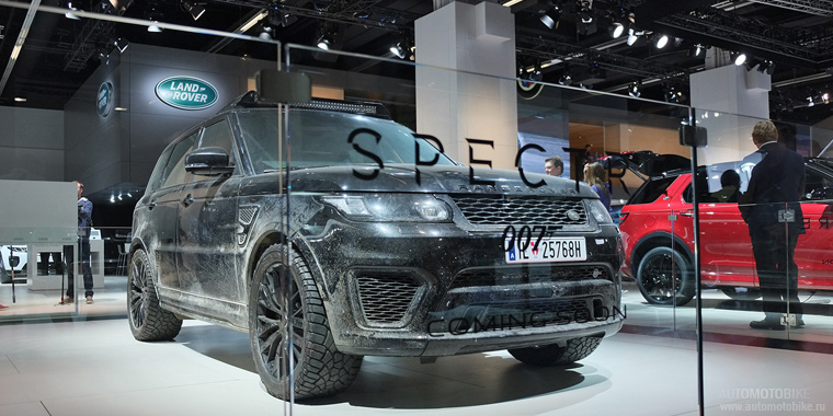 Range Rover Sport SVR для фильма 