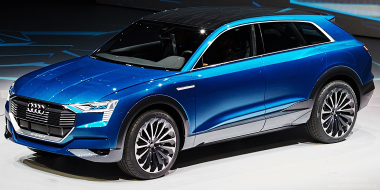 Фотографии автосалона Франкфурт 2015 Audi e-tron quattro concept