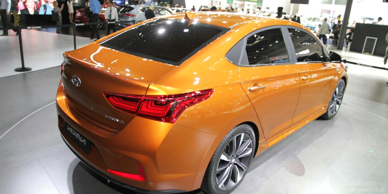 Hyundai Solaris прототип 2017 