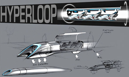 Поезд Hyperloop