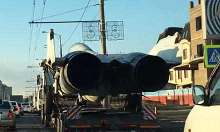 МиГ-29 в Краснодарских пробках