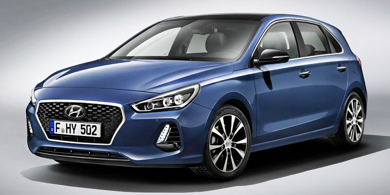 Новый Hyundai i30 представили фото