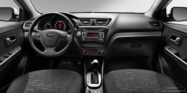 Интерьер Kia Rio