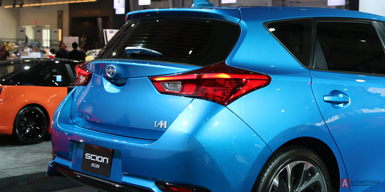 Динамичный Scion iM рассчитан на молодежь. NYAS 2015